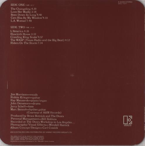 【新品未開封】【レコード】The Doors L.A. Woman Doors – L.A. Woman – Vinyl (Rounded Corners, LP, Album